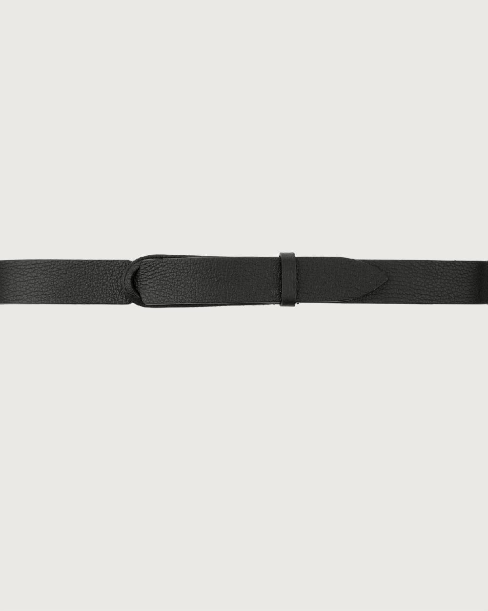 Orciani Cintura Nobuckle Micron in pelle Vendita