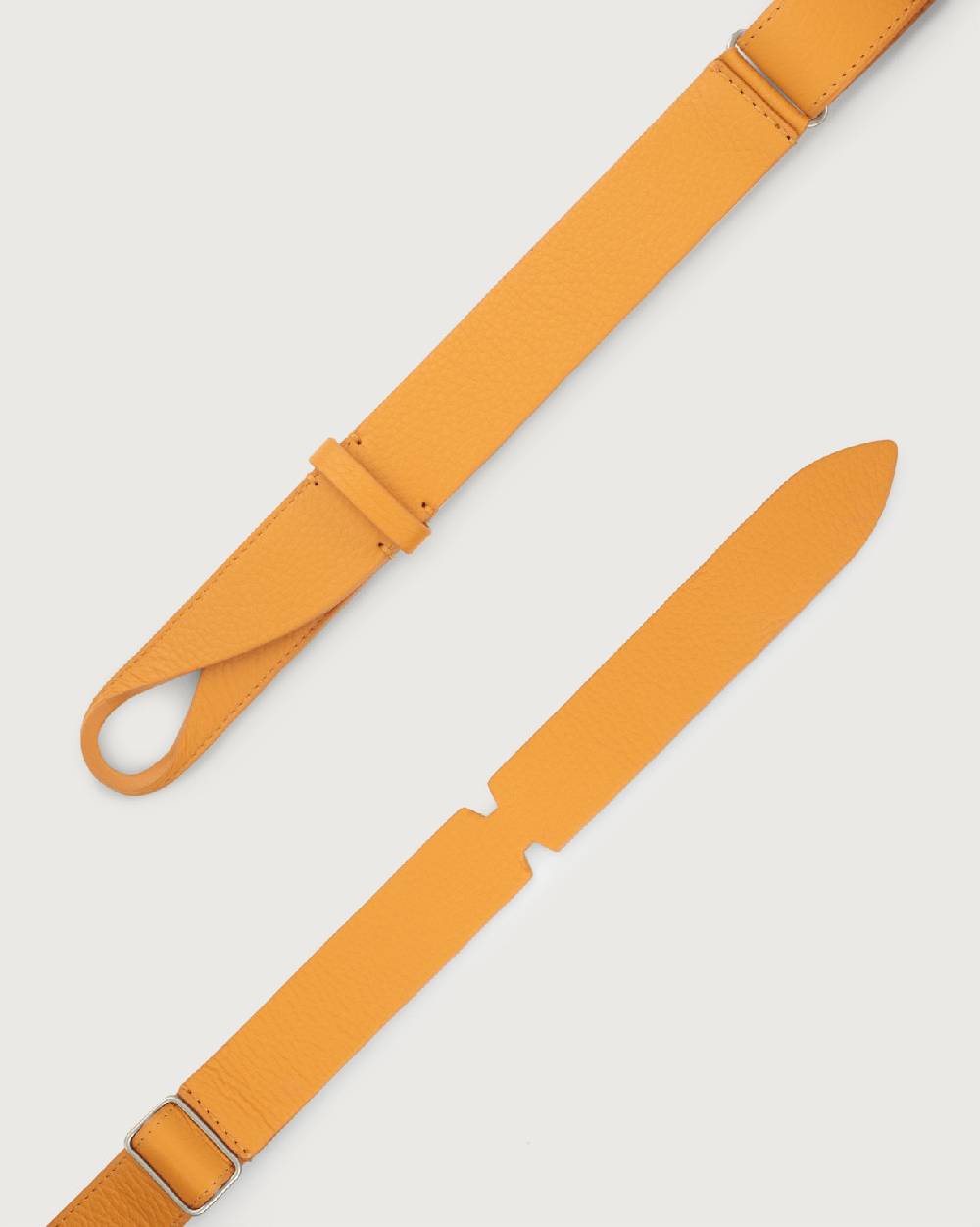Orciani Cintura Nobuckle Micron in pelle Qualità Garantita
