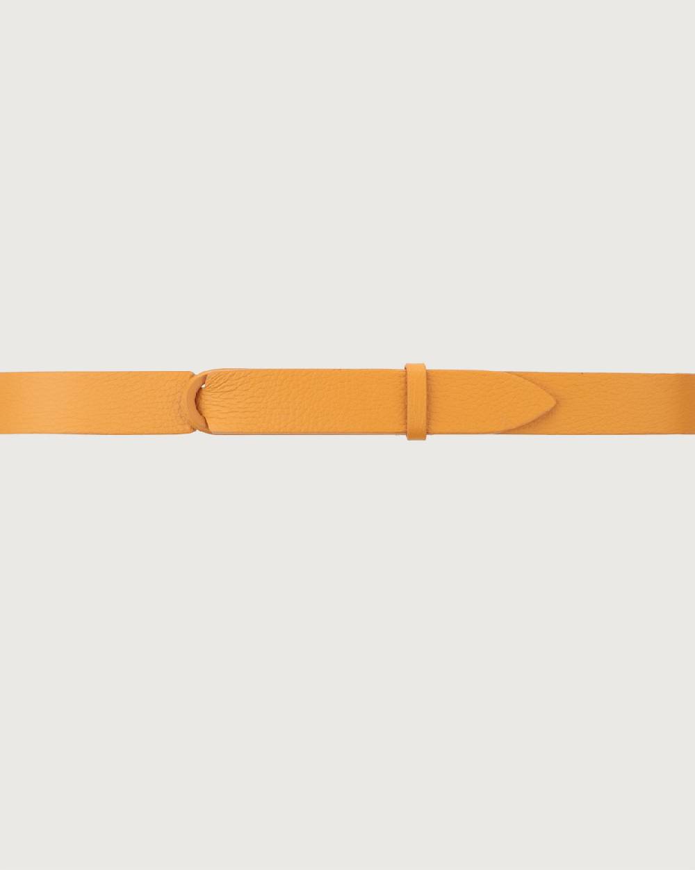 Orciani Cintura Nobuckle Micron in pelle Qualità Garantita
