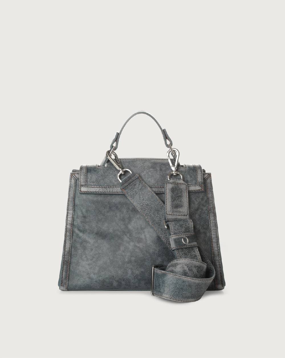Orciani Borsa Sveva Delavè Piccola in pelle con tracolla Shopping Online