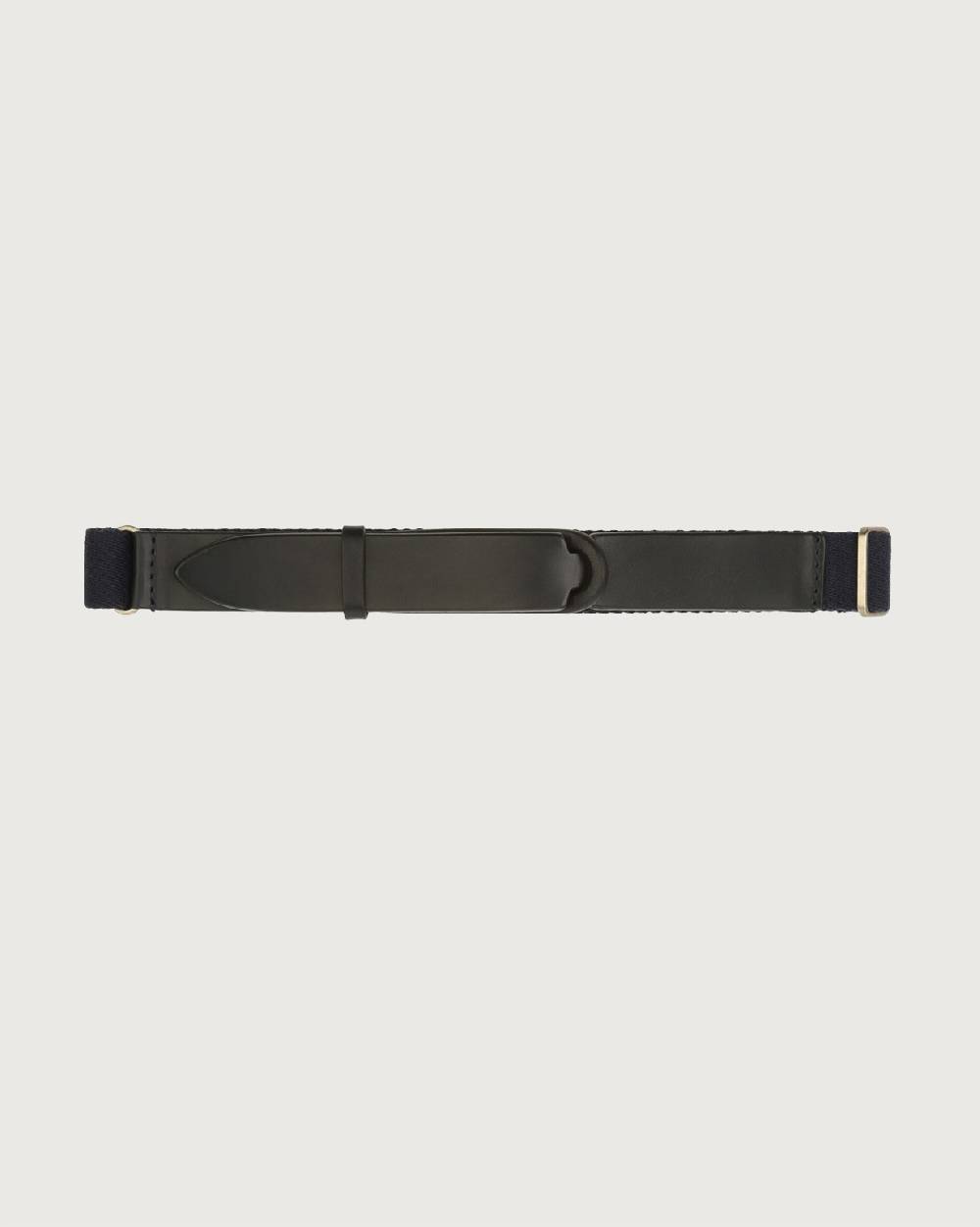 Orciani Cintura Nobuckle Kids Bull in cuoio e tessuto Economico