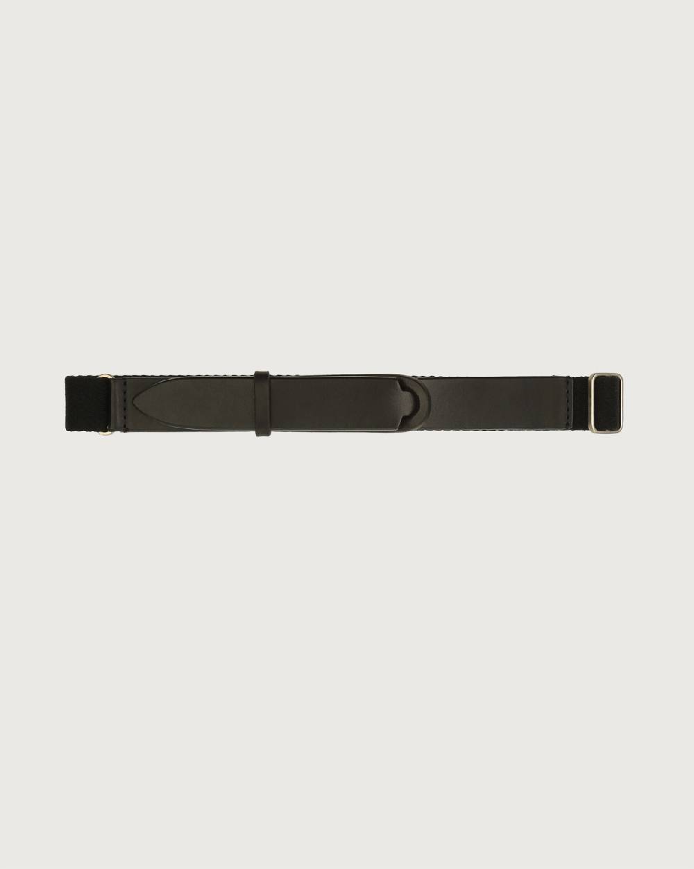 Orciani Cintura Nobuckle Kids Bull in cuoio e tessuto Outlet