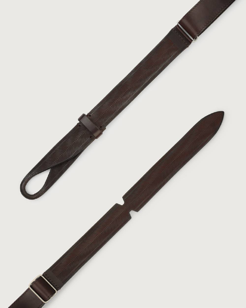 Orciani Cintura Nobuckle Bull Soft in suede Hotsell