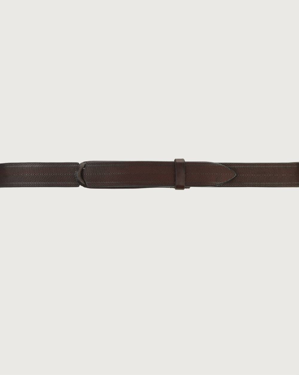 Orciani Cintura Nobuckle Bull Soft in suede Hotsell