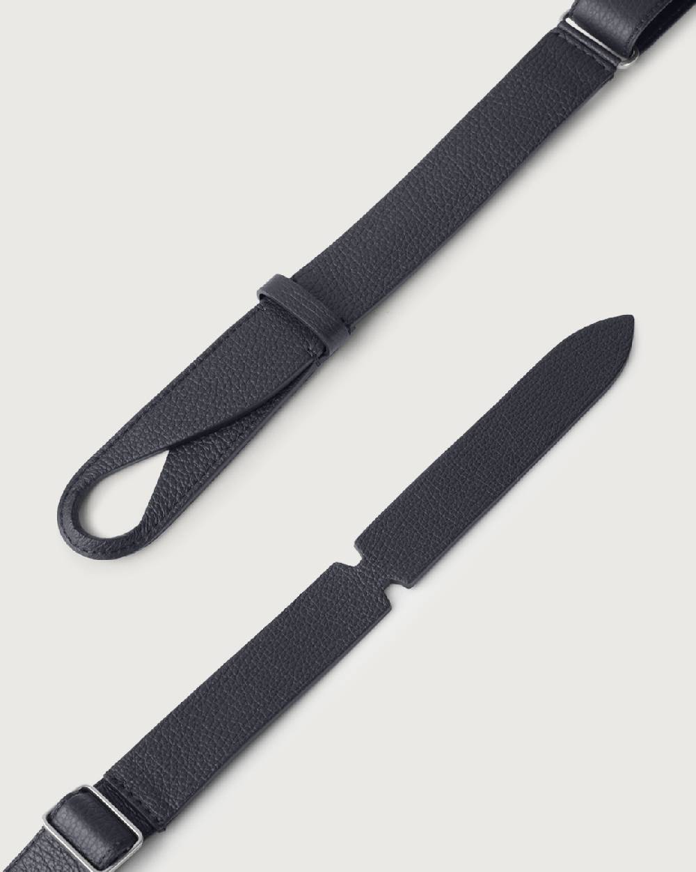 Orciani Cintura Nobuckle Micron in pelle Vendita Calda