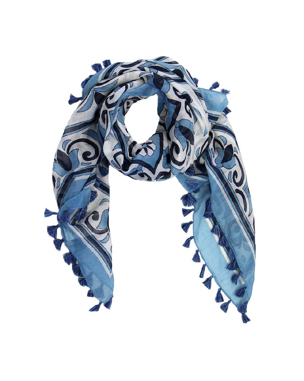 Ordi.to Accessori BANDANA GRECIA- SETA COTONE Vendita Calda