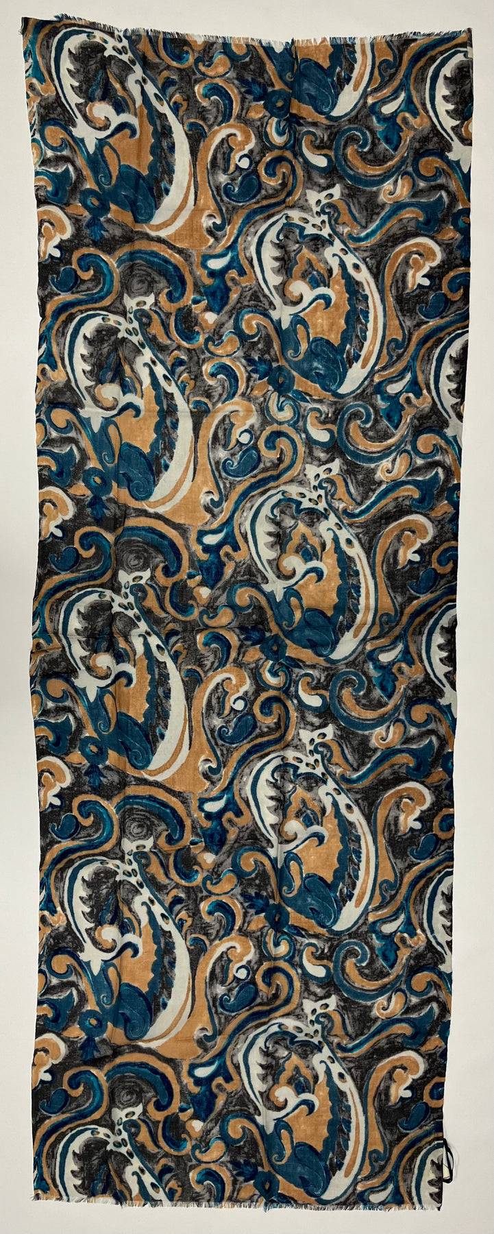 Ordi.to Accessori MODIGLIANI AZZURRO - Sciarpa Unisex in lana Outlet