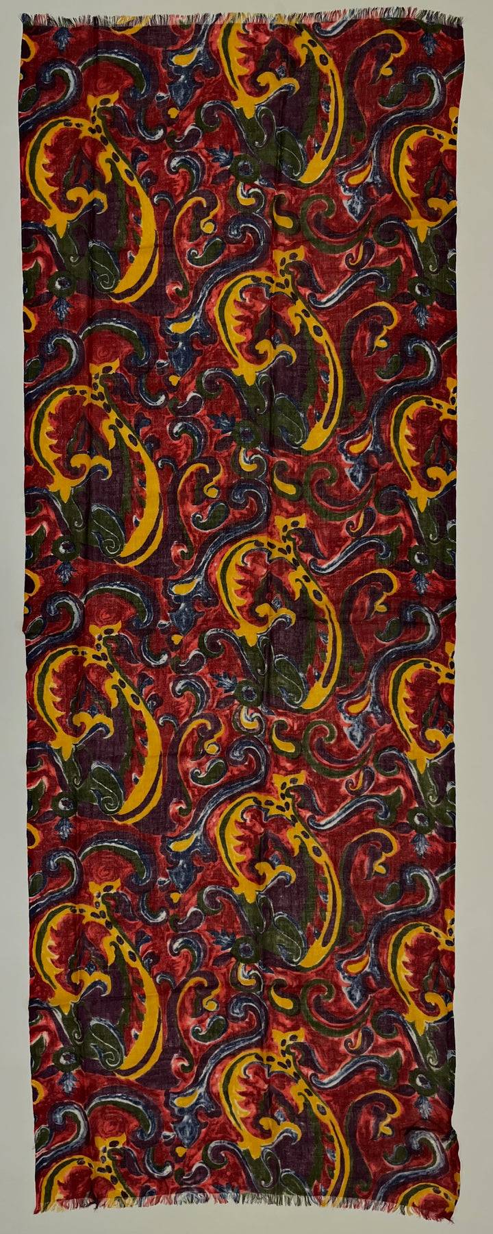 Ordi.to Accessori MODIGLIANI ROSSO - Sciarpa Unisex in lana In Vendita
