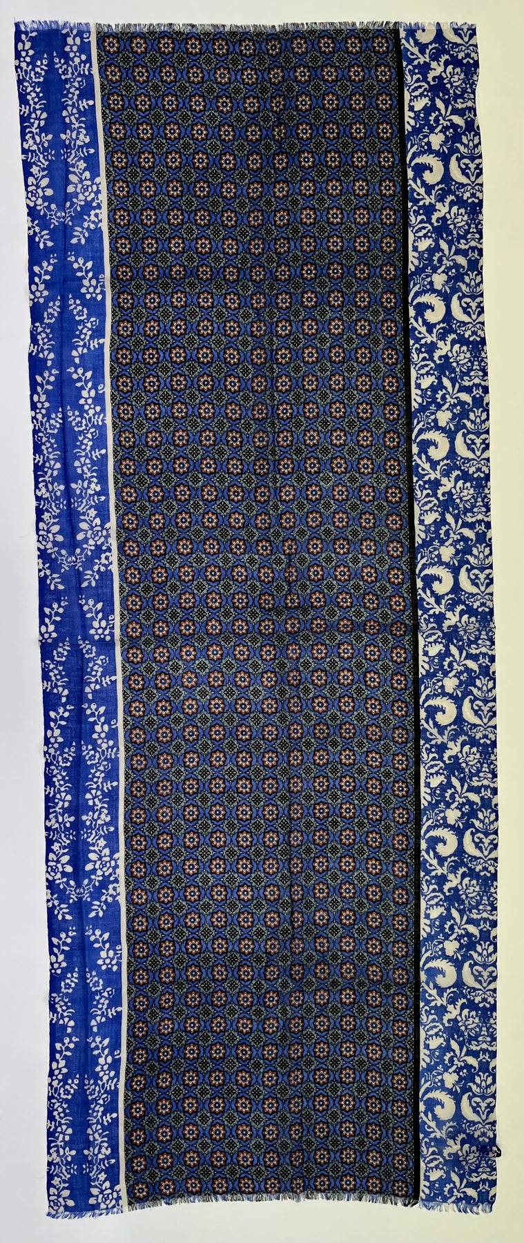 Ordi.to Accessori MIRO' BLU - Sciarpa Unisex in lana Saldi