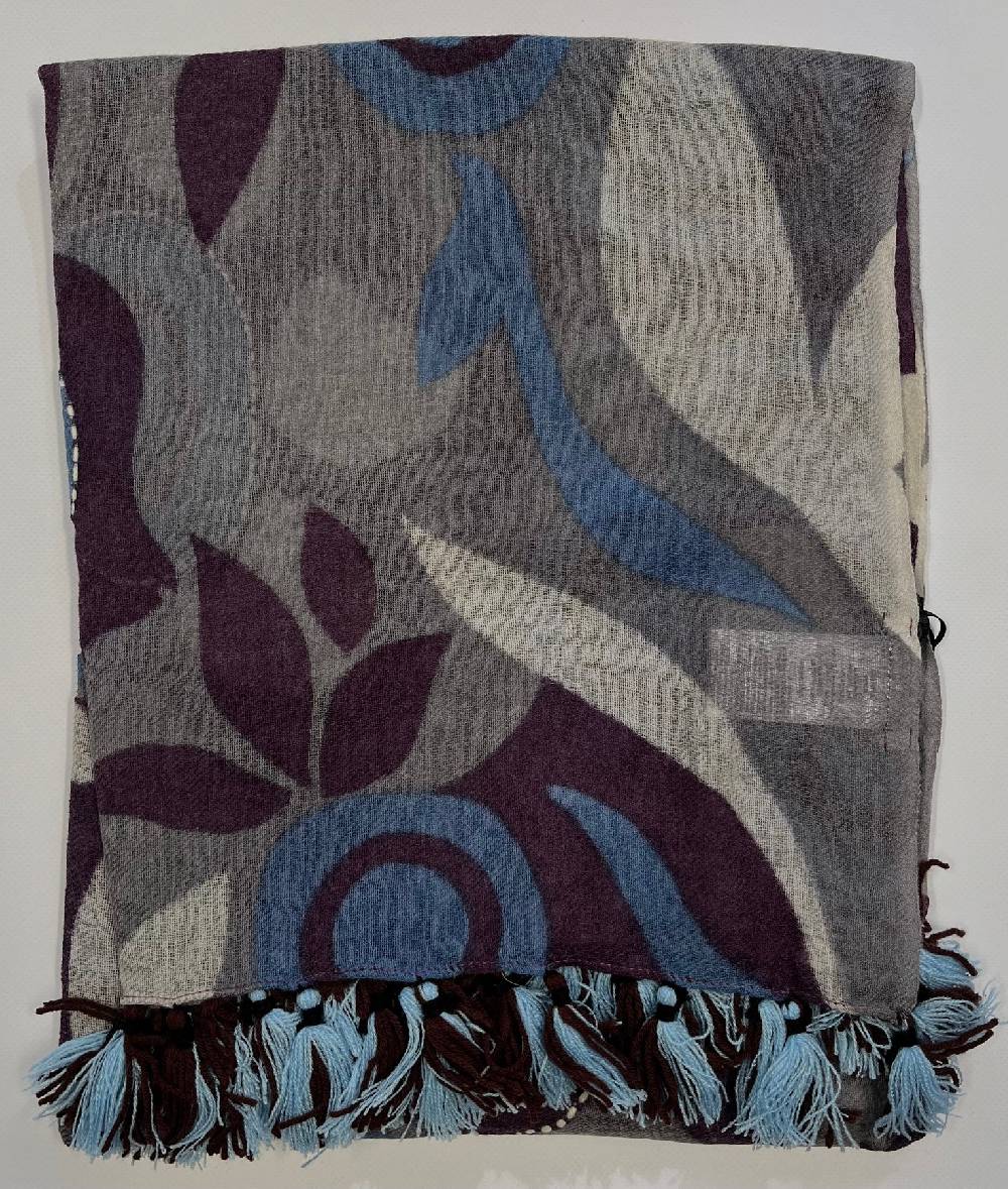Ordi.to Accessori DEGAS GRIGIA- Sciarpa in lana Moda