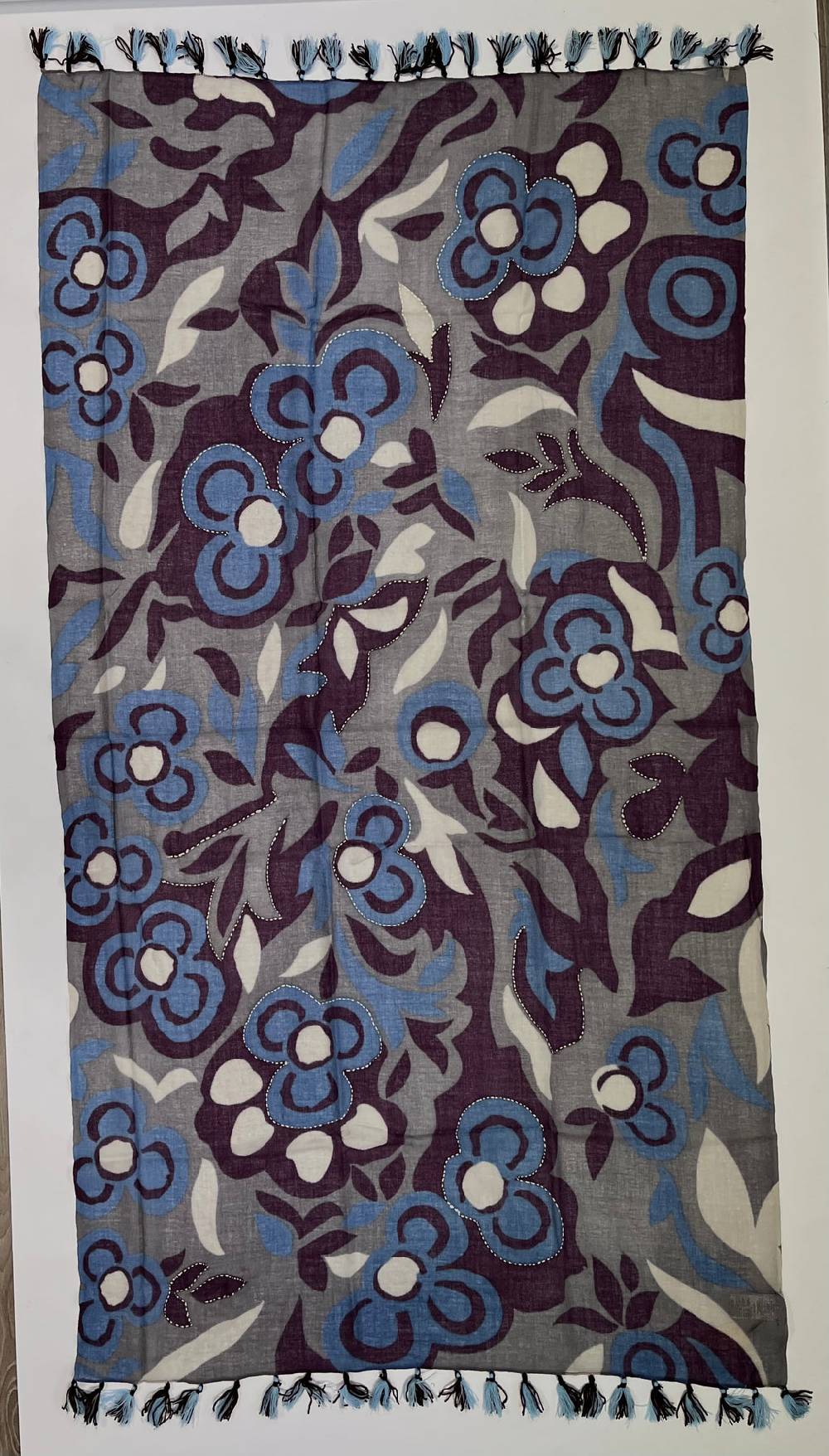 Ordi.to Accessori DEGAS GRIGIA- Sciarpa in lana Moda