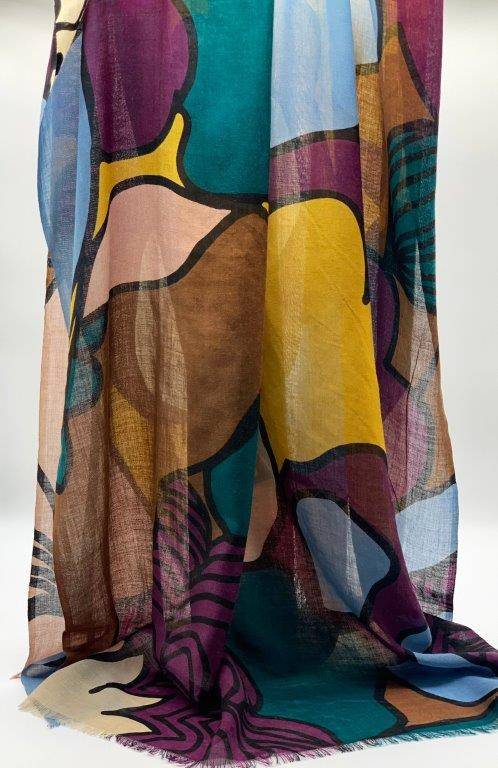 Ordi.to Accessori CHAGALL OTTANIO - Sciarpa in lana Soddisfazione Garantita