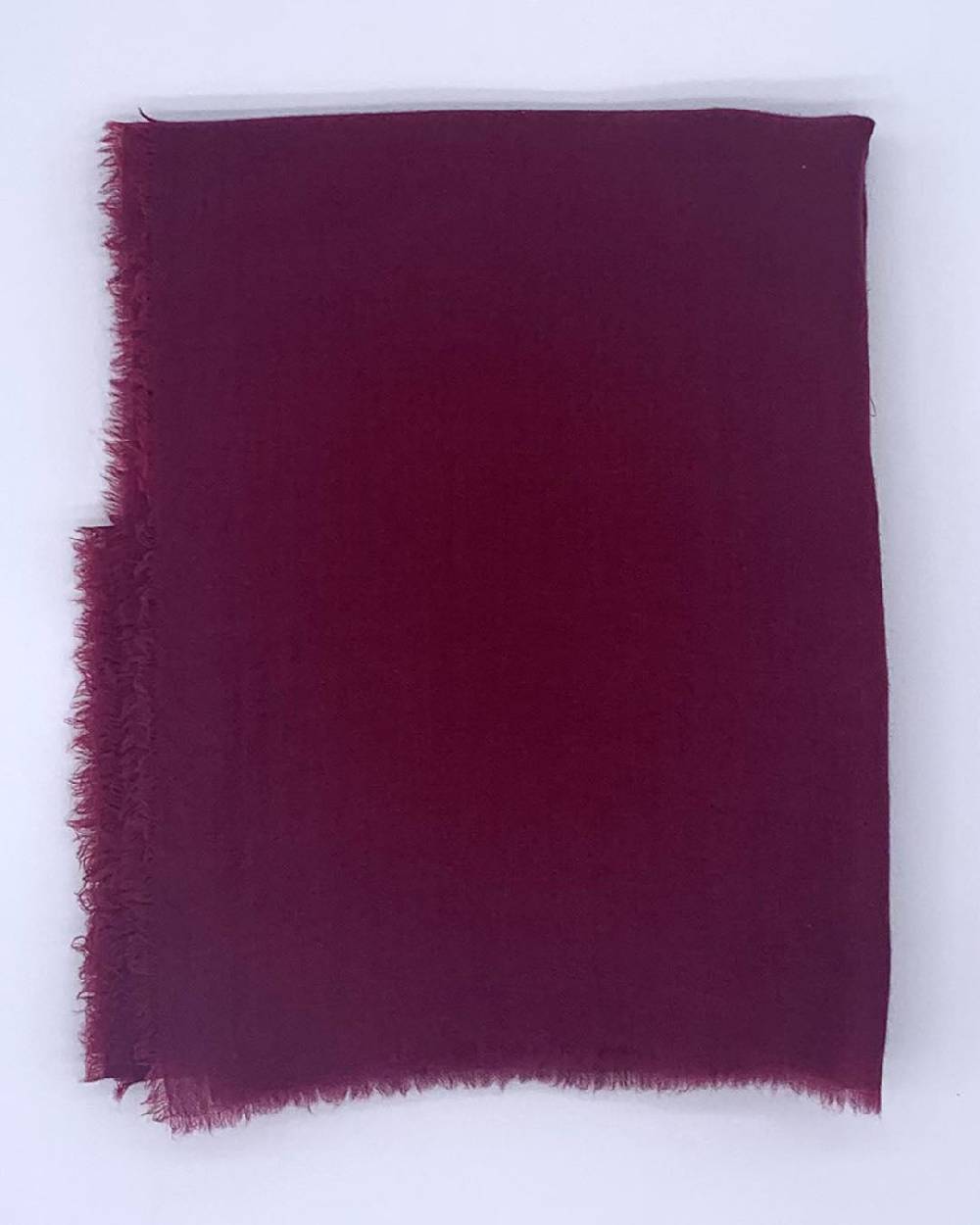 Ordi.to Accessori EARTH BORDEAUX - Sciarpa tinta unita Lana Shopping Online