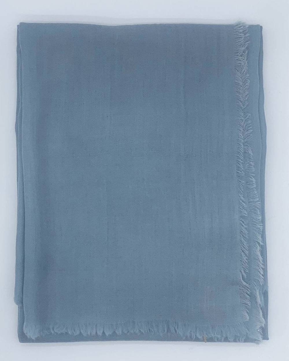 Ordi.to Accessori EARTH AZZURRO POLVERE - Sciarpa tinta unita Lana Convenienza