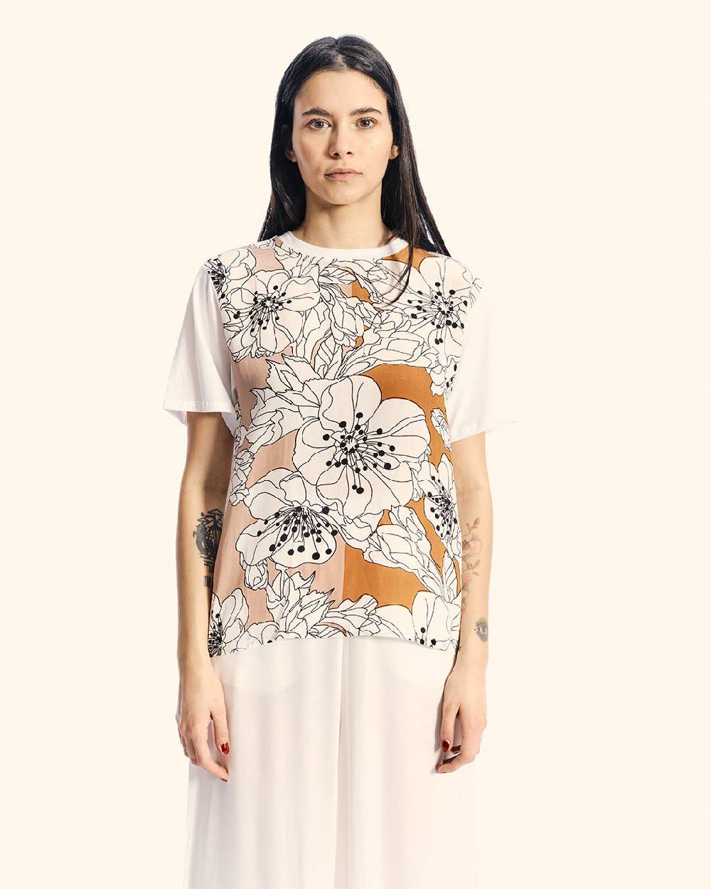 Ordi.to Accessori SUE DALIA -T-SHIRT STAMPATA Moda