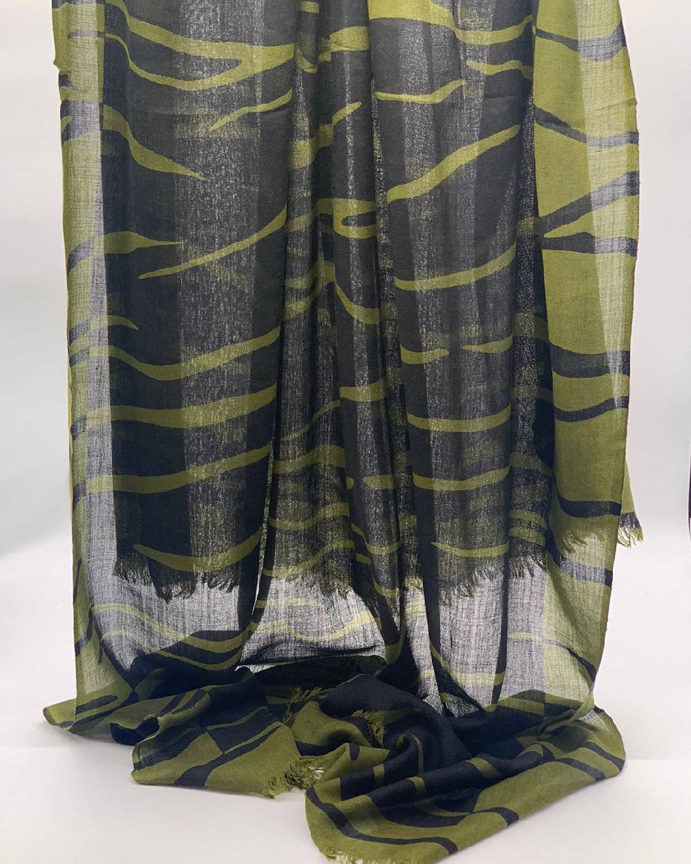 Ordi.to Accessori NICOSIA OLIO - Sciarpa Unisex in lana Affare Del Giorno