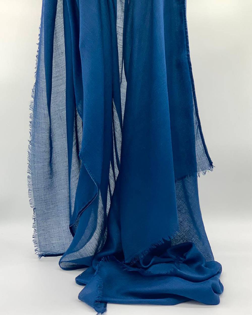 Ordi.to Accessori CAMILLA BLU - Sciarpa tinta unita Modal e Cashmere I Più Venduti