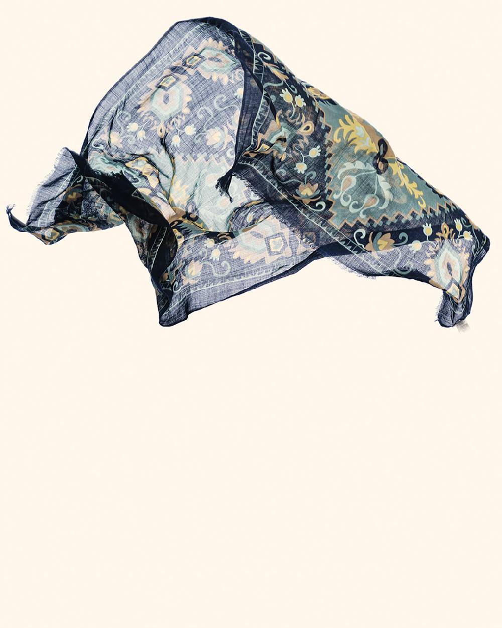 Ordi.to Accessori AQUILONE BLU - Sciarpa Unisex in lana 2025
