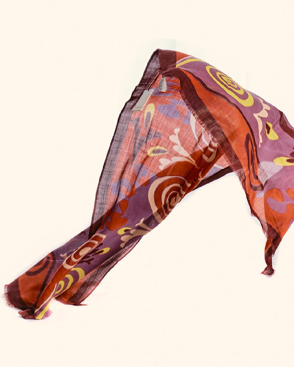 Ordi.to Accessori AMSTERDAM ROSSA - Sciarpa Unisex in lana Qualità