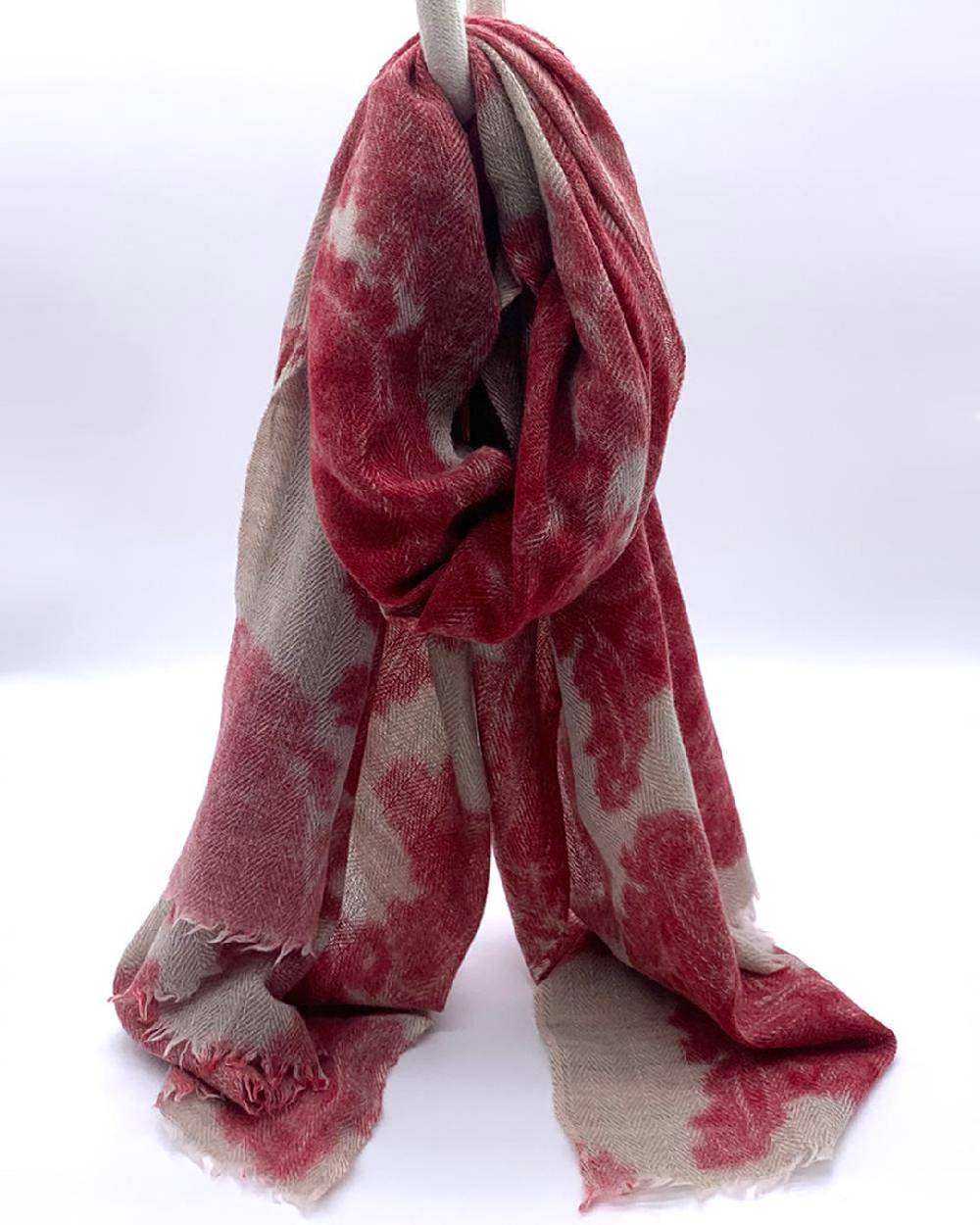 Ordi.to Accessori ALISEI ROSSA- Sciarpa Unisex in Cachemire e lana Promozione