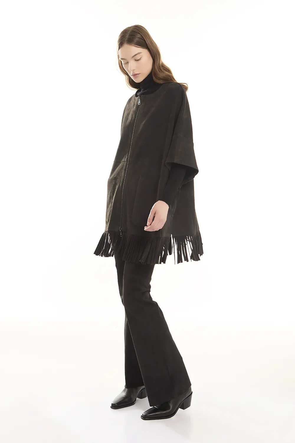 P.A.R.O.S.H. CAPPOTTO IN SUEDE Outlet