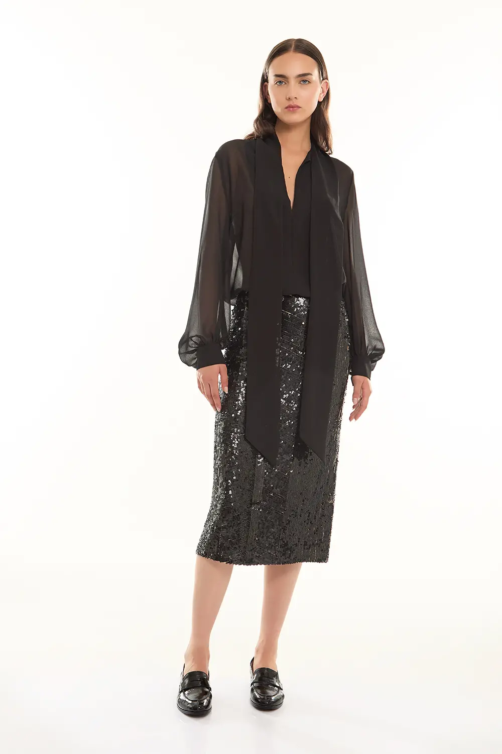 P.A.R.O.S.H. LONGUETTE FULL PAILLETTES Hotsell