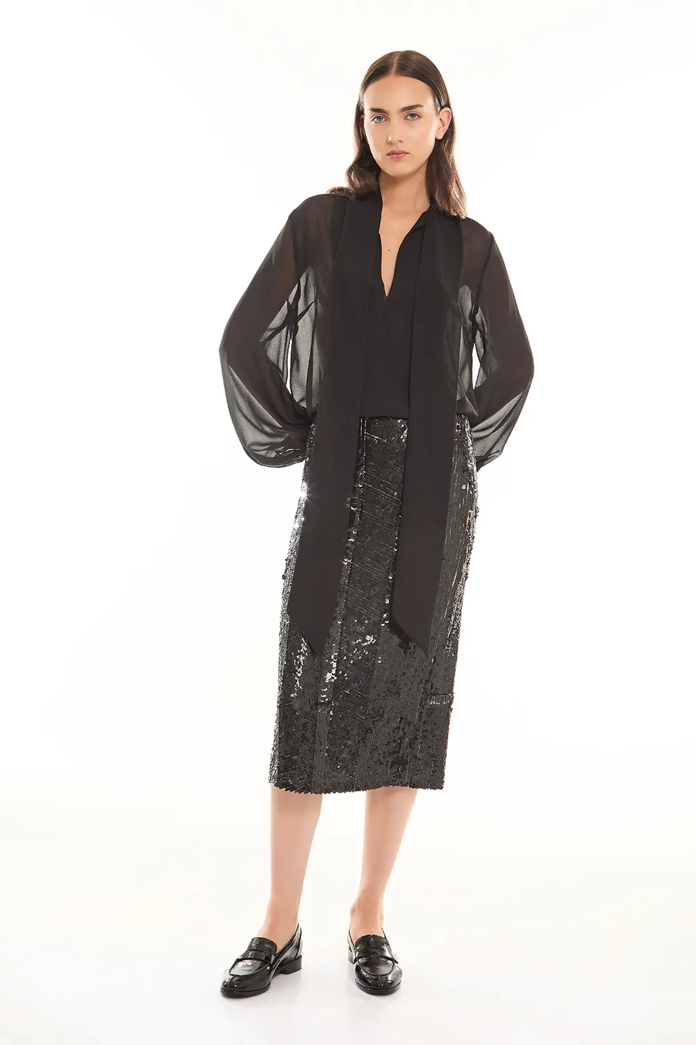 P.A.R.O.S.H. LONGUETTE FULL PAILLETTES Hotsell