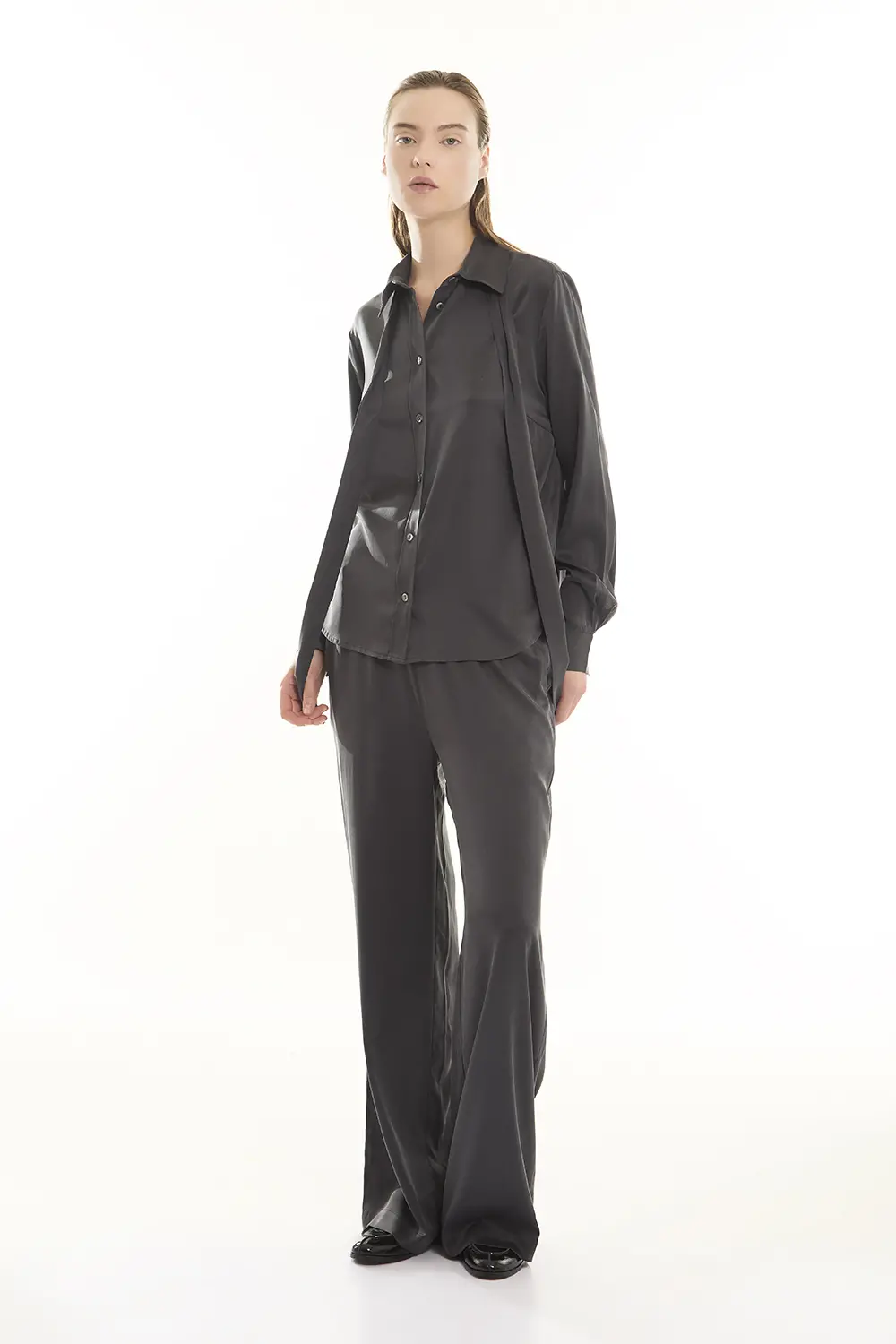 P.A.R.O.S.H. CAMICIA IN SETA Vendita Calda