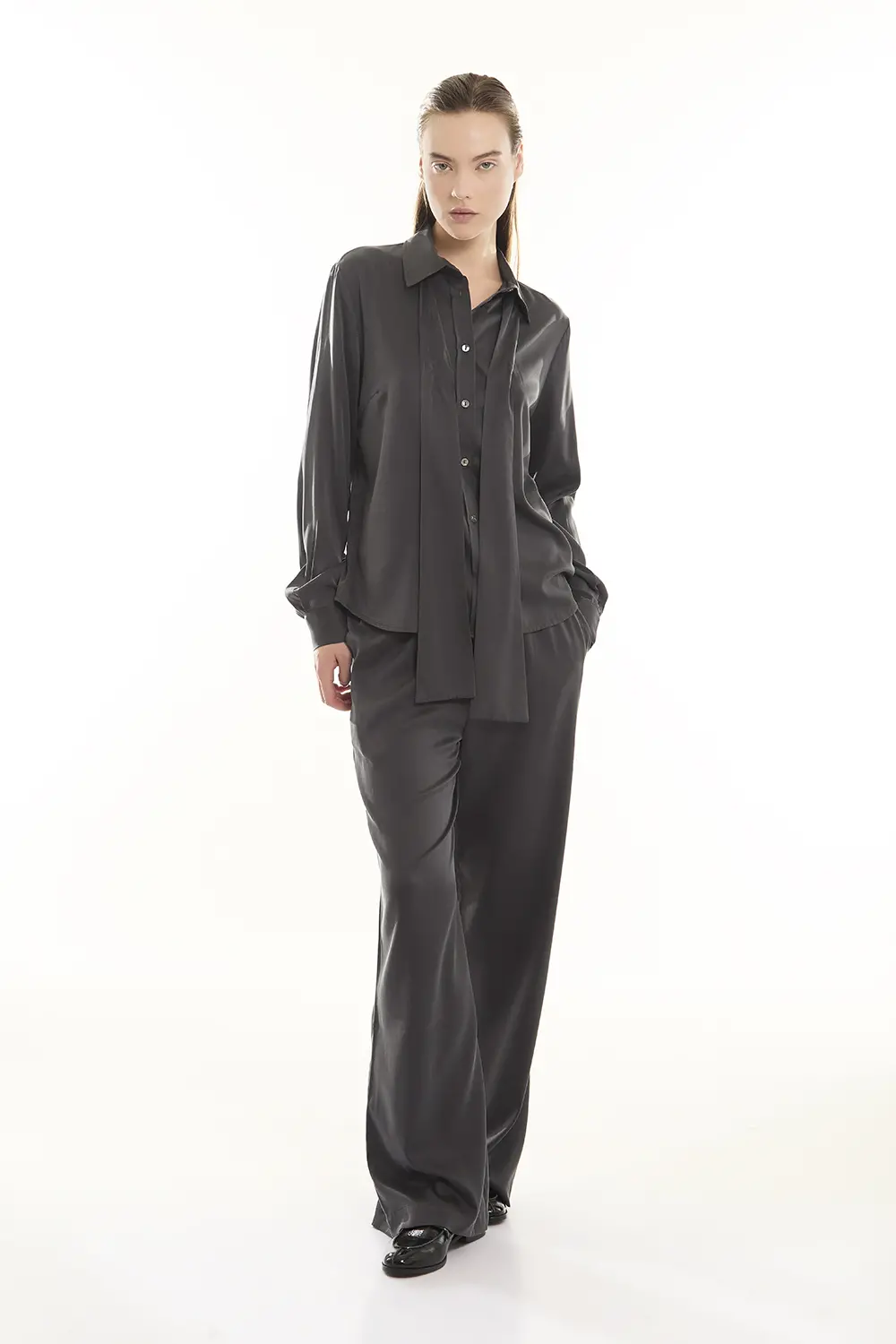 P.A.R.O.S.H. CAMICIA IN SETA Vendita Calda