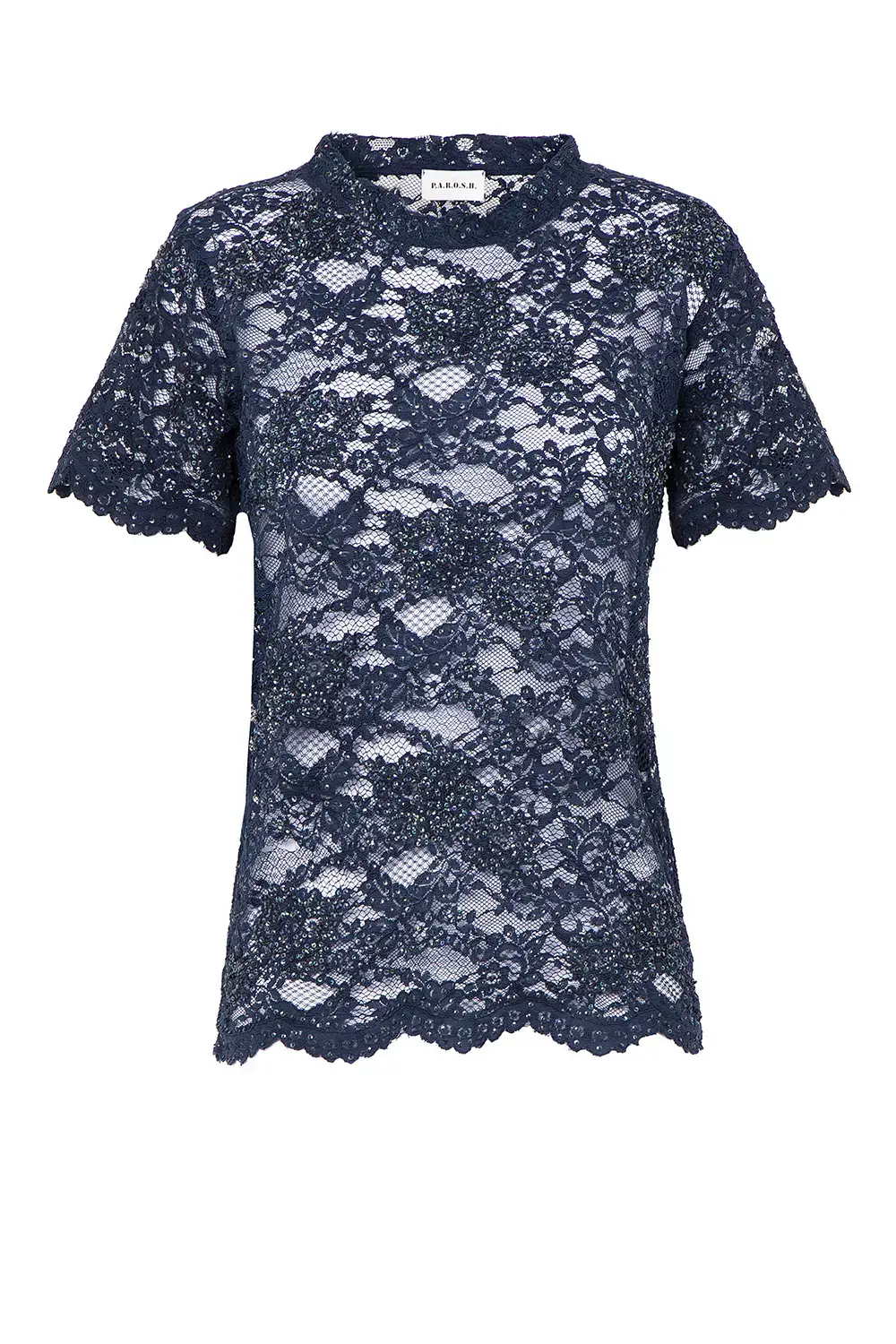 P.A.R.O.S.H. BLUSA IN PIZZO Italy