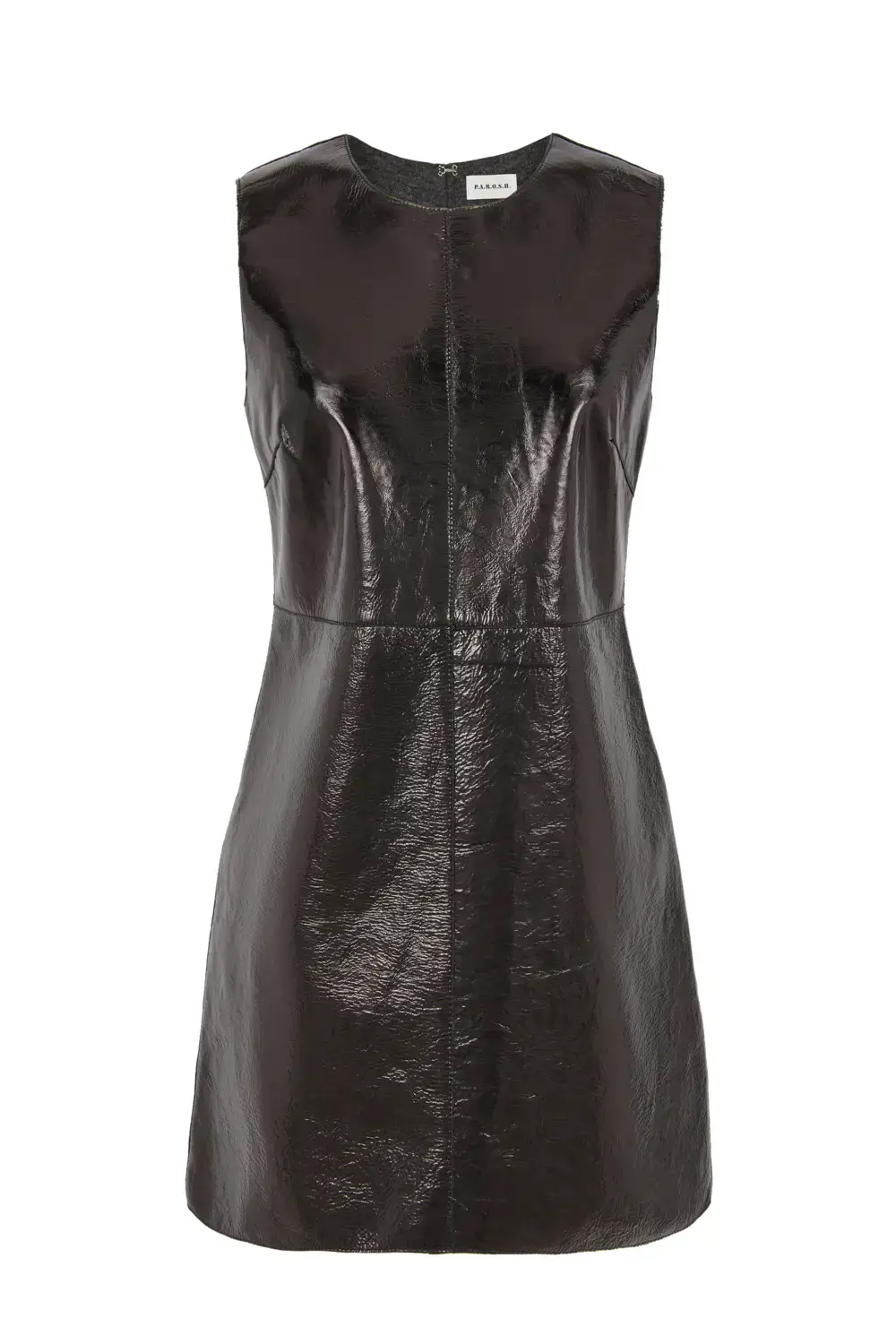P.A.R.O.S.H. ABITO PELLE VERNICE Shopping Online