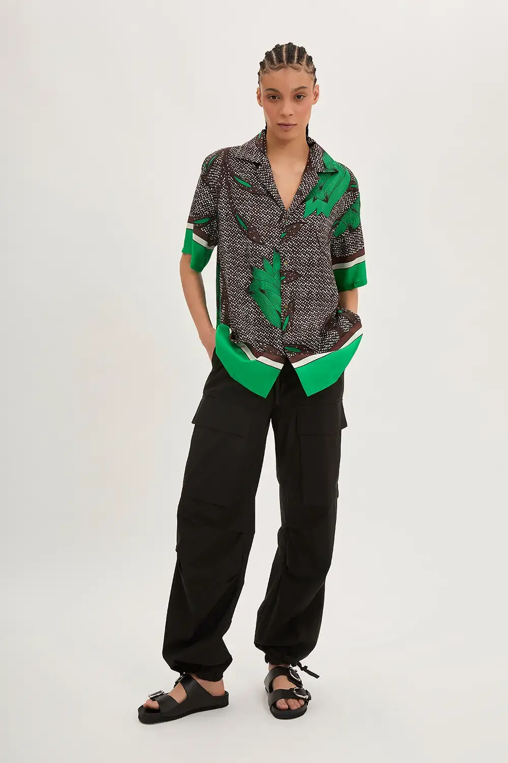 P.A.R.O.S.H. CAMICIA STAMPA WAX Novità