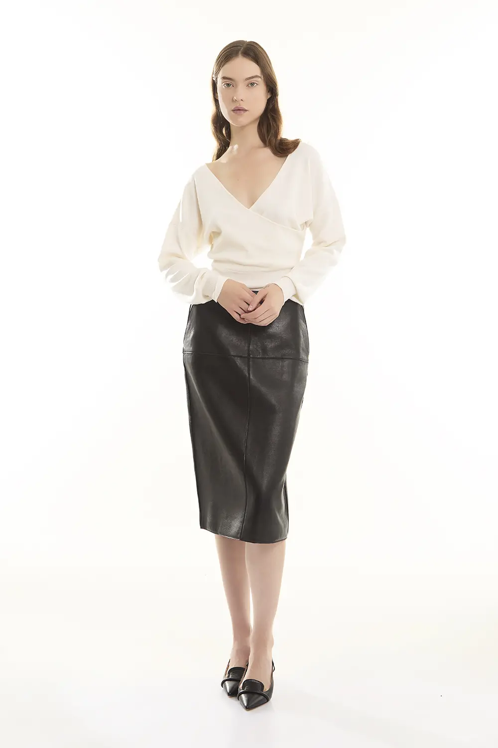 P.A.R.O.S.H. LONGUETTE IN PELLE Online