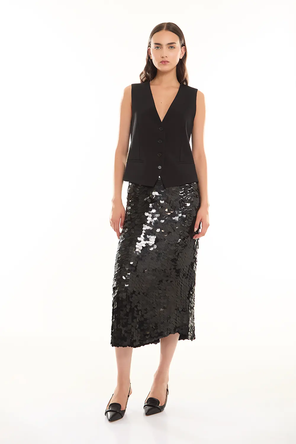 P.A.R.O.S.H. LONGUETTE FULL PAILLETTES Enormi sconti