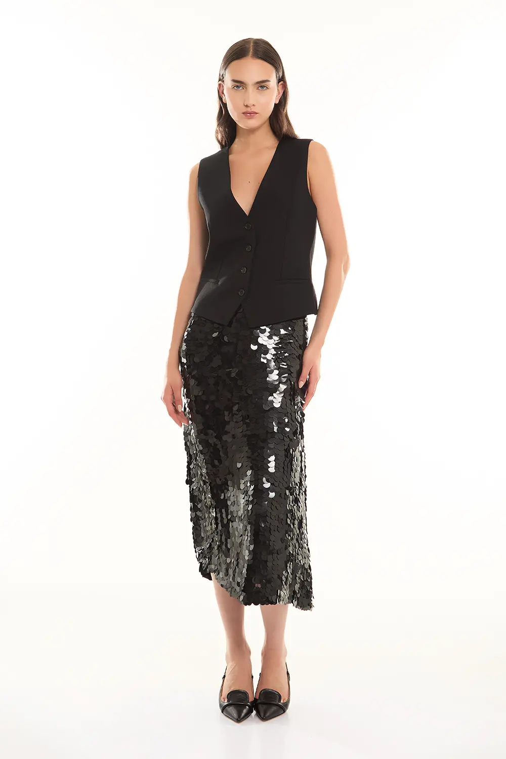 P.A.R.O.S.H. LONGUETTE FULL PAILLETTES Enormi sconti