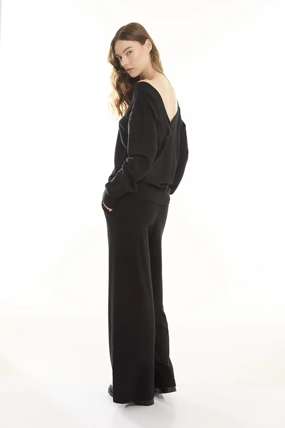 P.A.R.O.S.H. PANTALONE IN MAGLIA Saldi Di Fabbrica