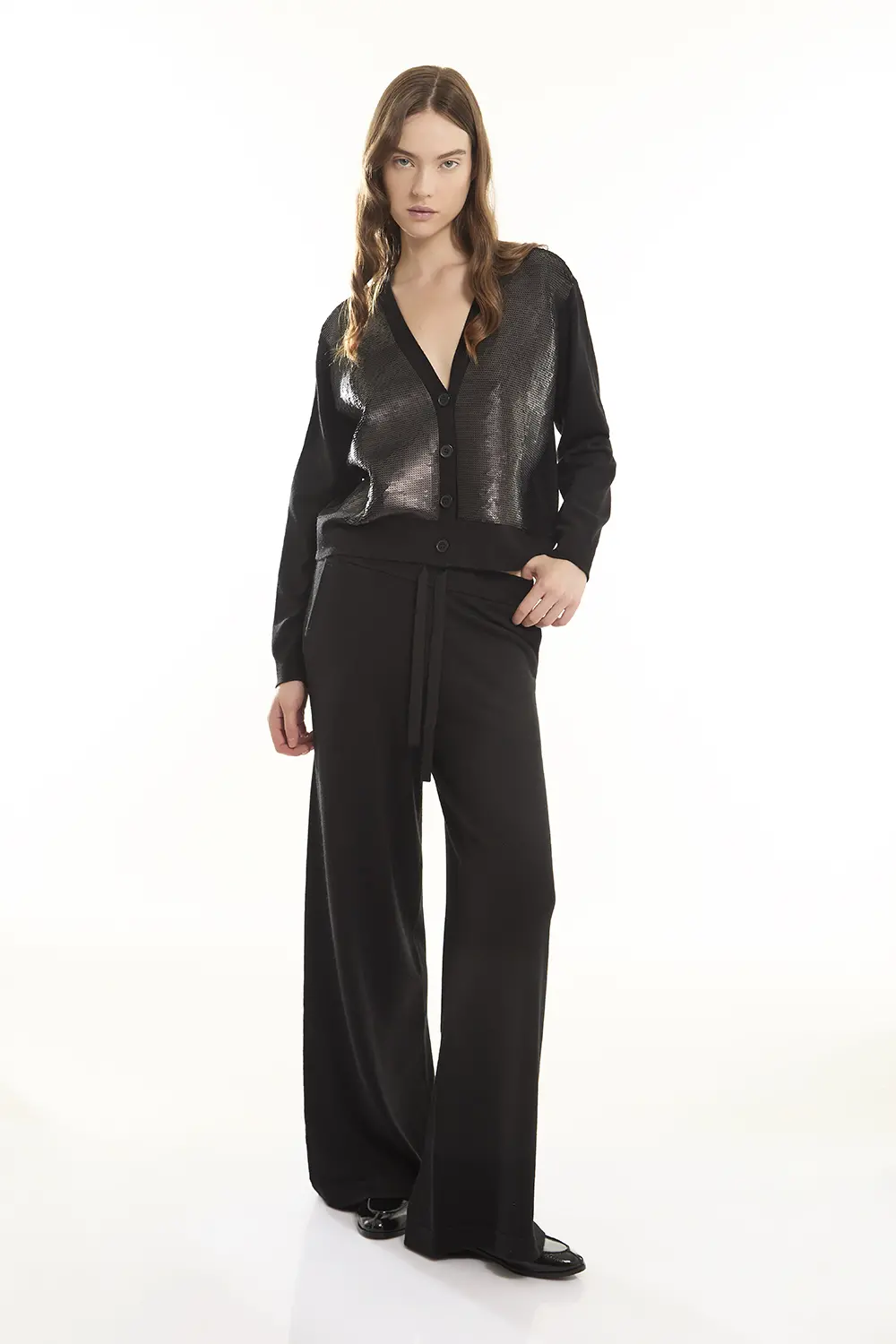 P.A.R.O.S.H. PANTALONE IN MAGLIA Saldi Di Fabbrica