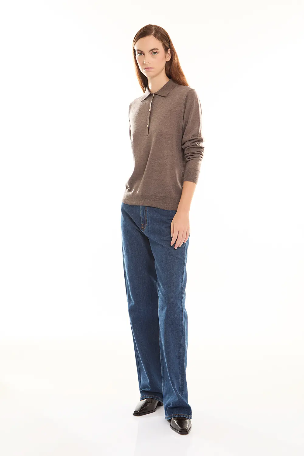 P.A.R.O.S.H. POLO IN LANA Nuovo