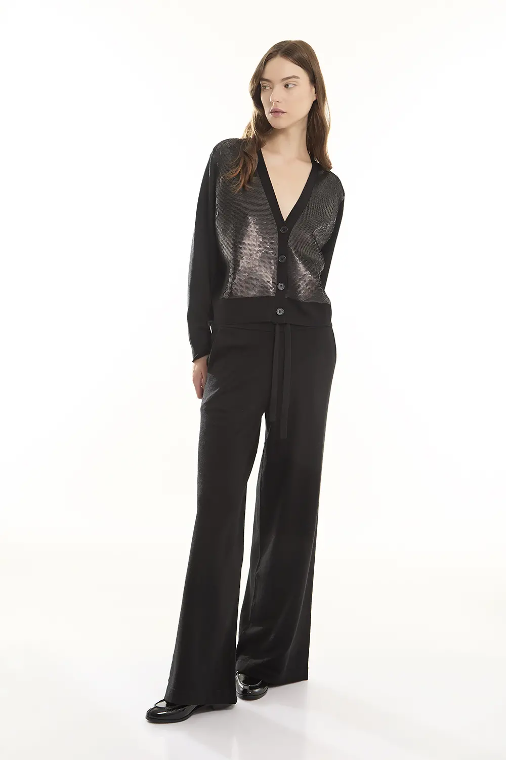 P.A.R.O.S.H. CARDIGAN CON PAILLETTES Saldi