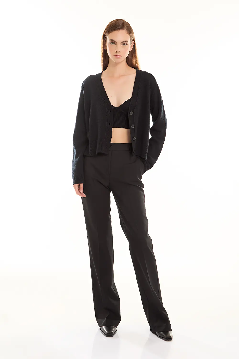 P.A.R.O.S.H. CARDIGAN IN LANA Vendita Calda