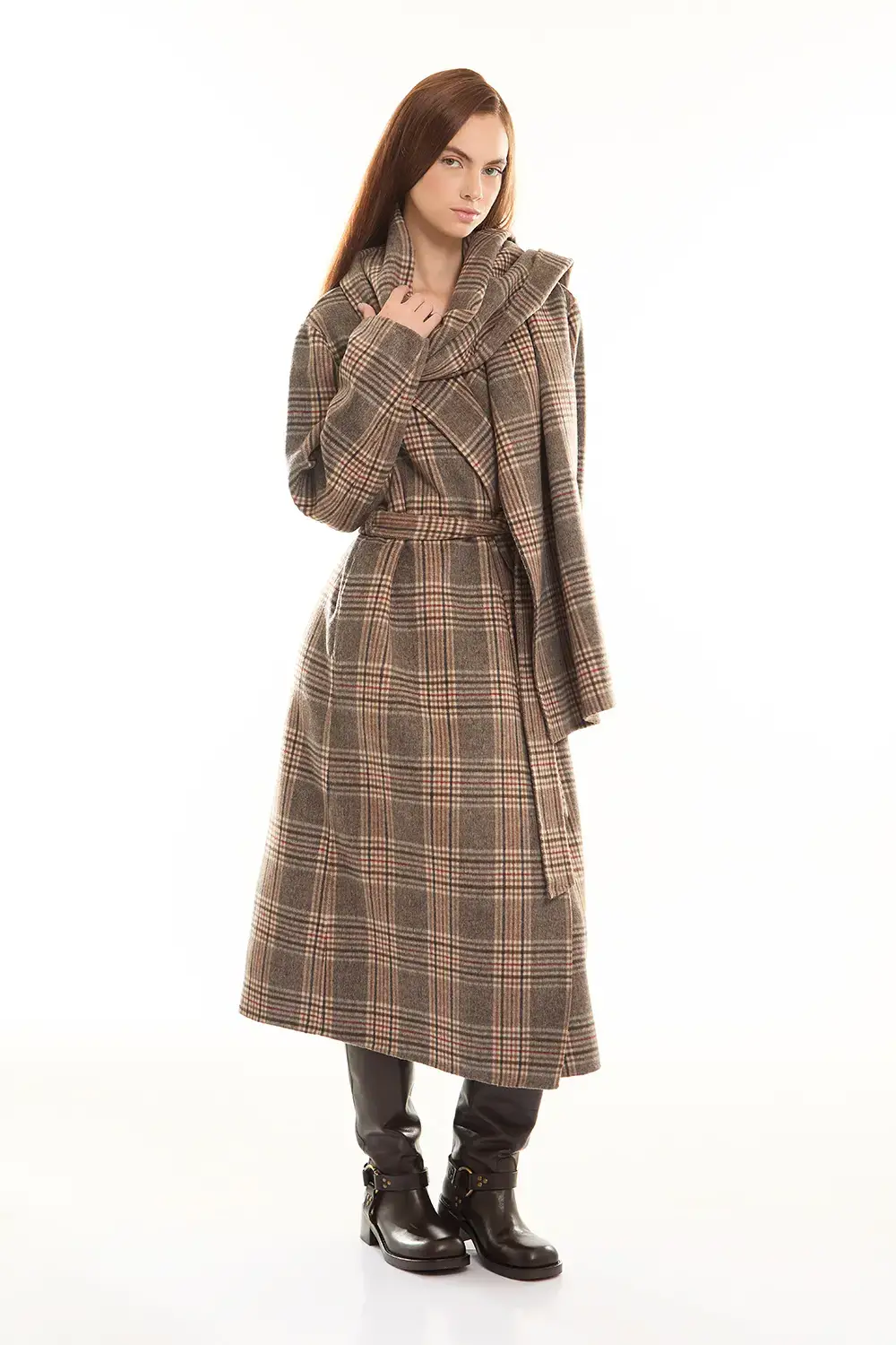 P.A.R.O.S.H. CAPPOTTO CHECK In Vendita