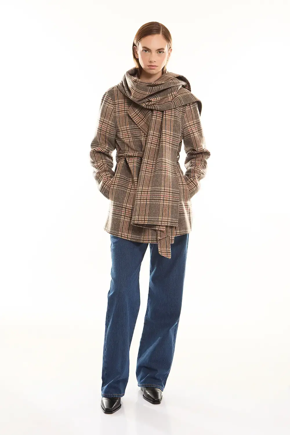 P.A.R.O.S.H. CAPPOTTO CHECK Vendita Calda