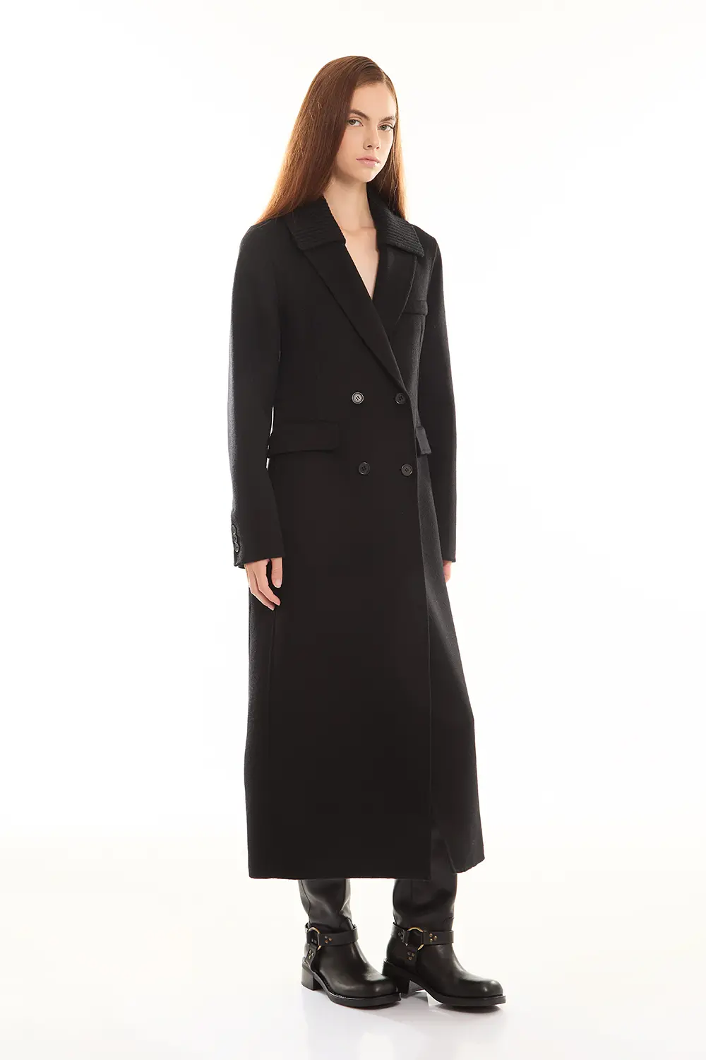 P.A.R.O.S.H. CAPPOTTO COLLO IN MAGLIA Ritorno libero