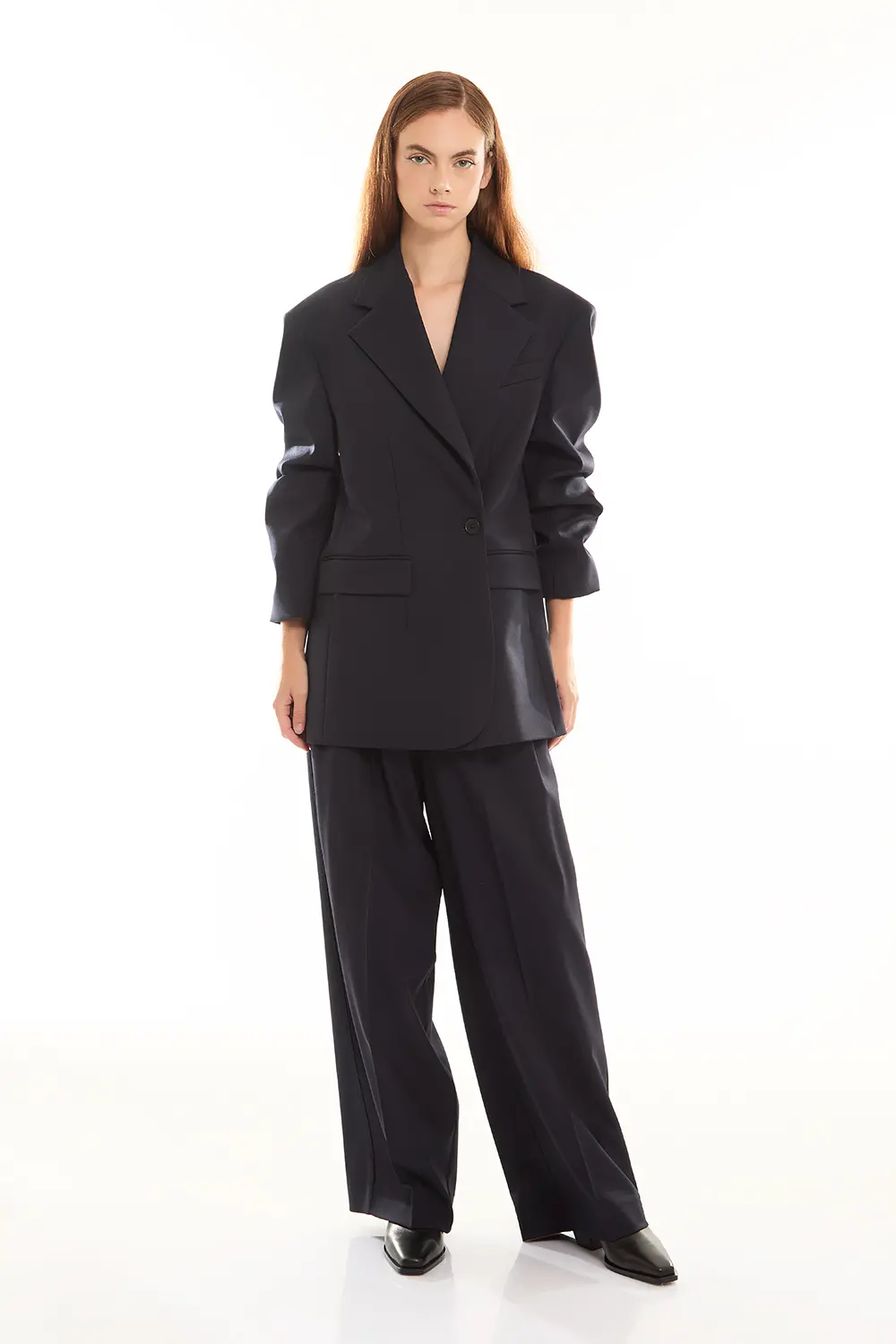 P.A.R.O.S.H. BLAZER OVER GABARDINA Esporta salva