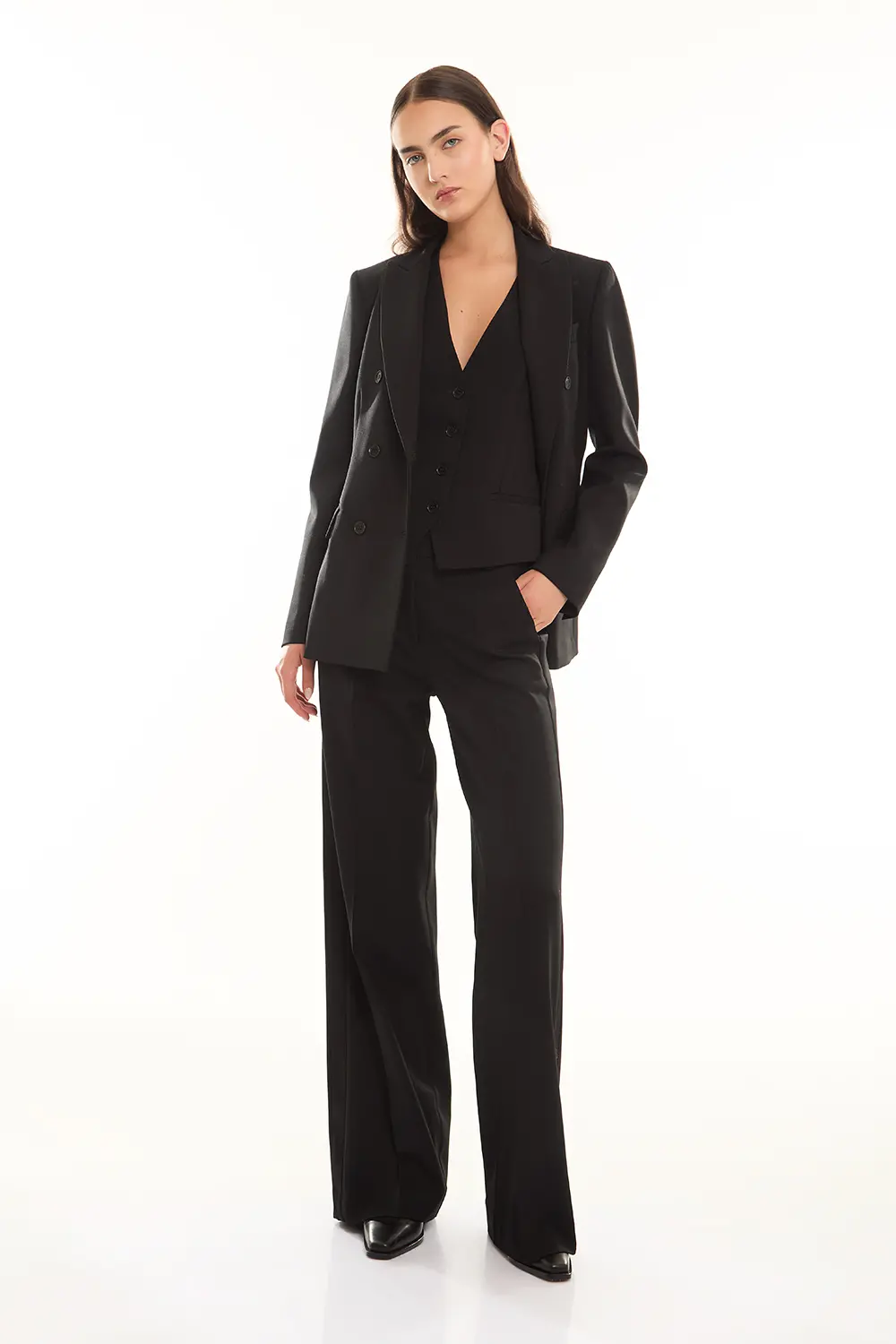P.A.R.O.S.H. GILET IN GABARDINA Pezzi Unici