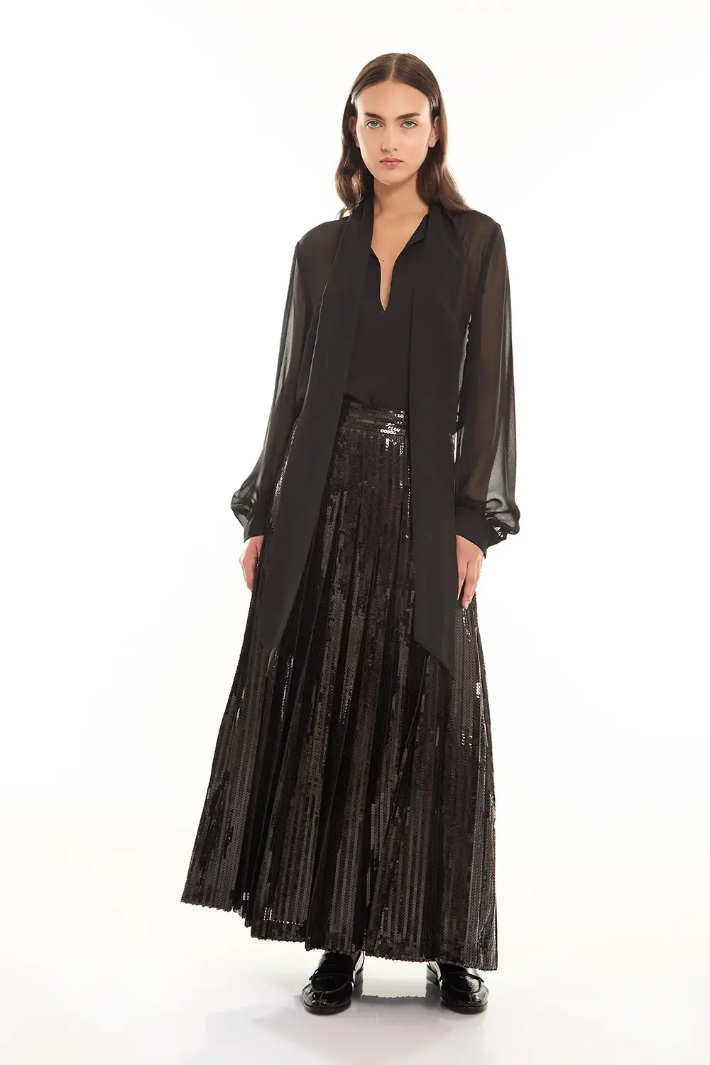 P.A.R.O.S.H. BLUSA MANICHE LUNGHE Prezzo Ridotto