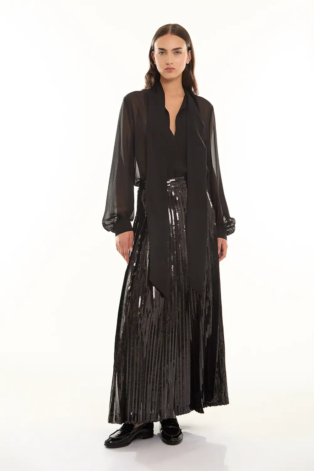 P.A.R.O.S.H. BLUSA MANICHE LUNGHE Prezzo Ridotto