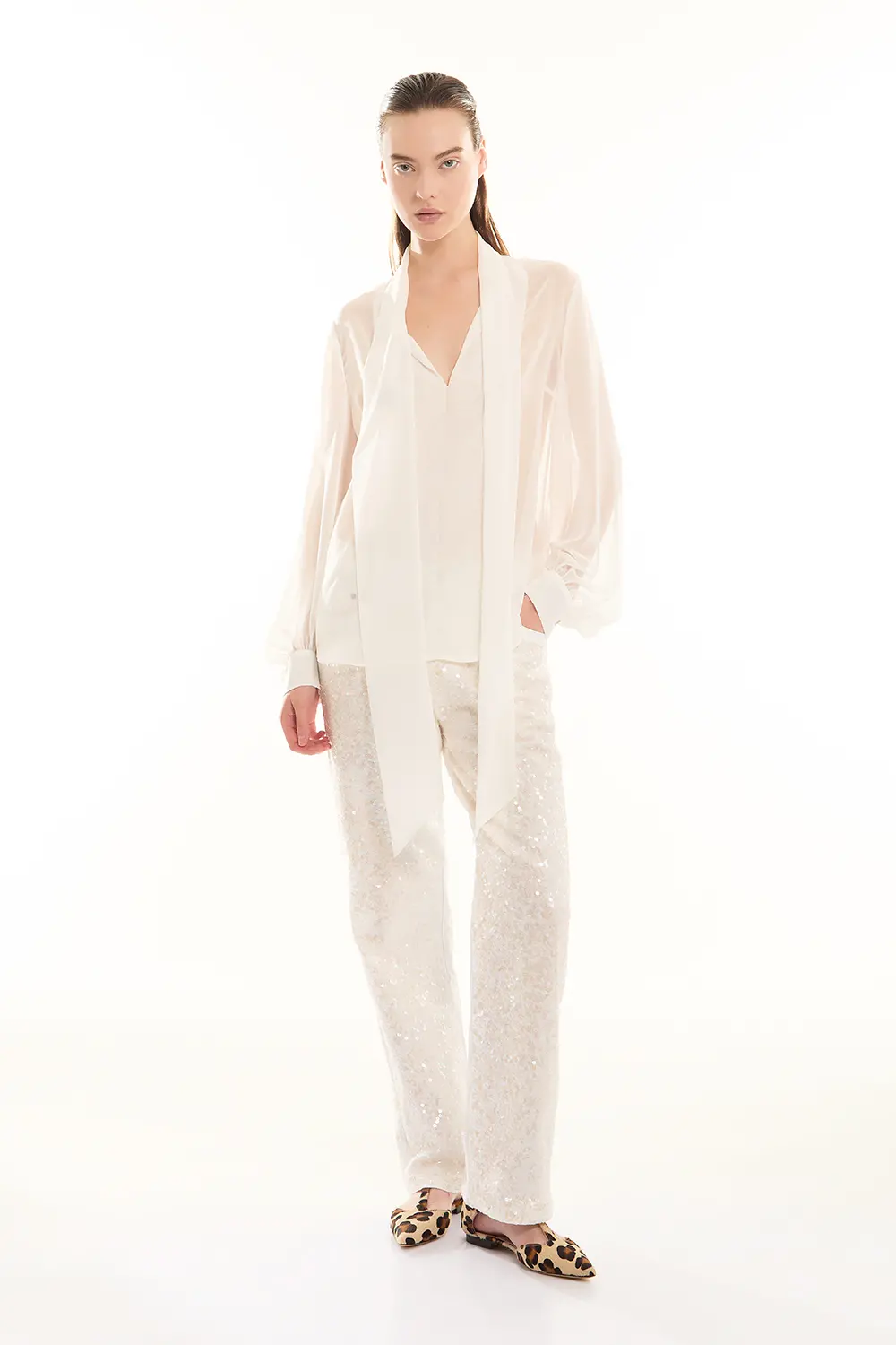 P.A.R.O.S.H. BLUSA MANICHE LUNGHE Sottocosto