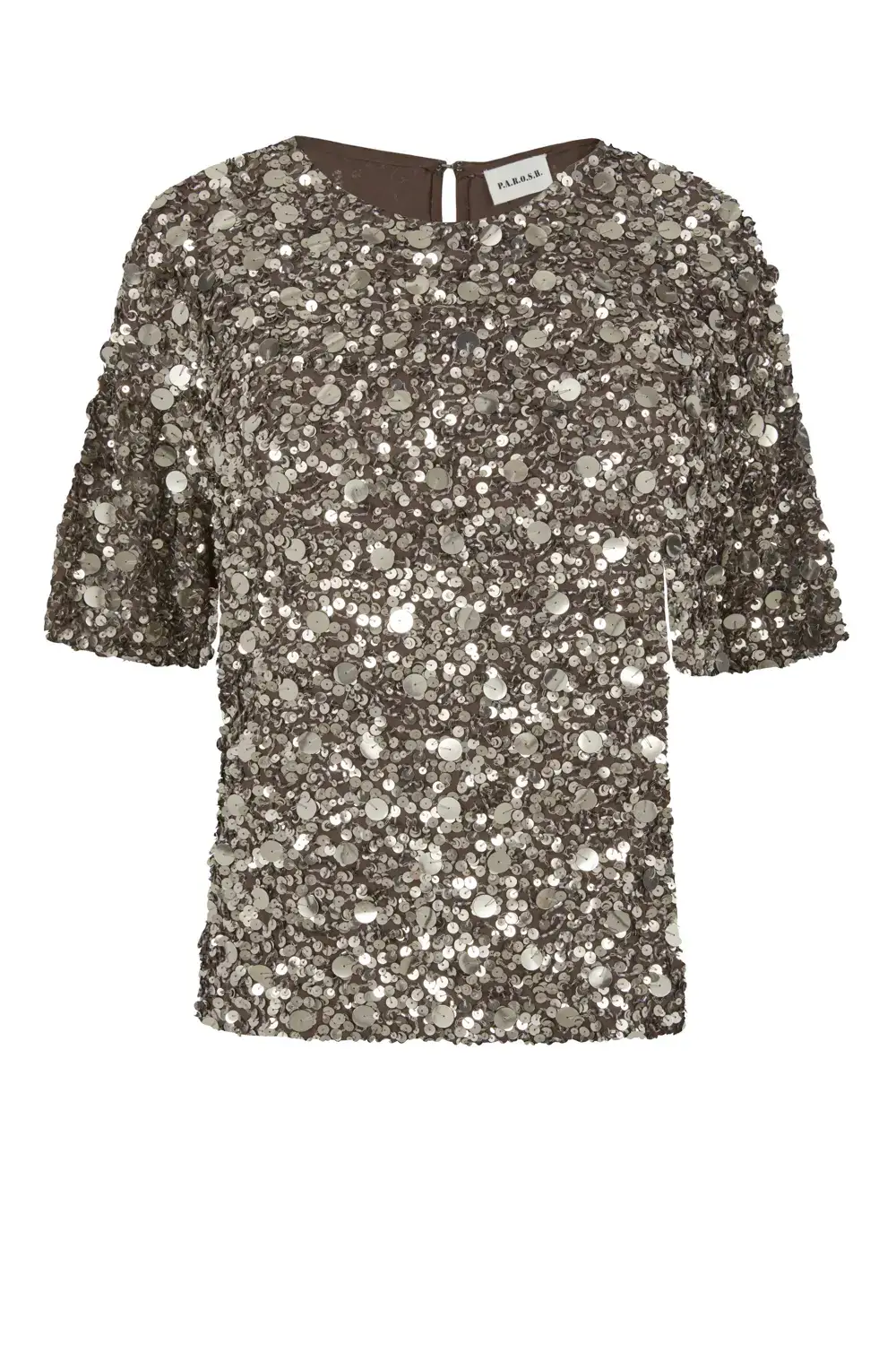 P.A.R.O.S.H. BLUSA FULL PAILLETTES Sconto