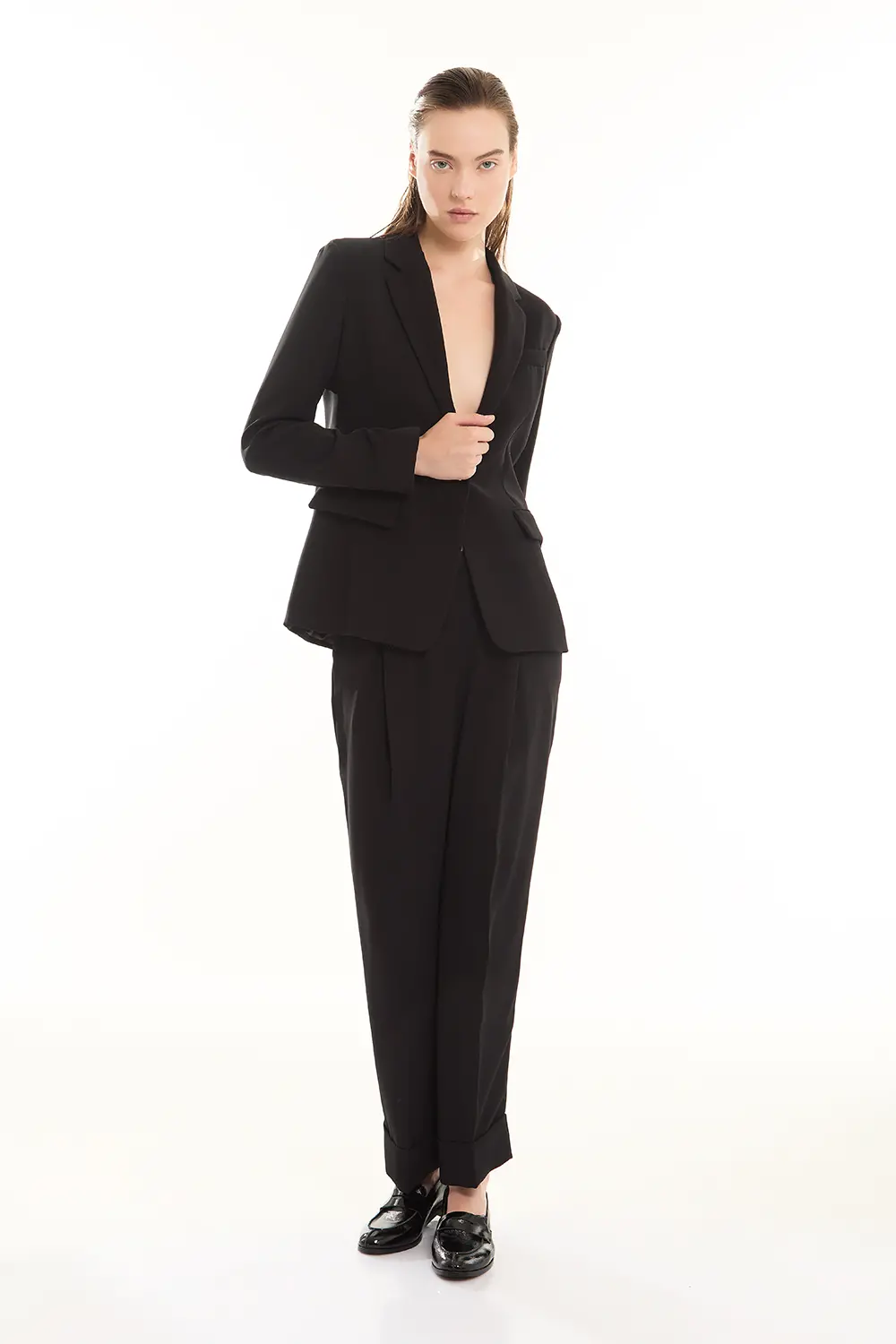 P.A.R.O.S.H. PANTALONE OMETTO Vendita Calda